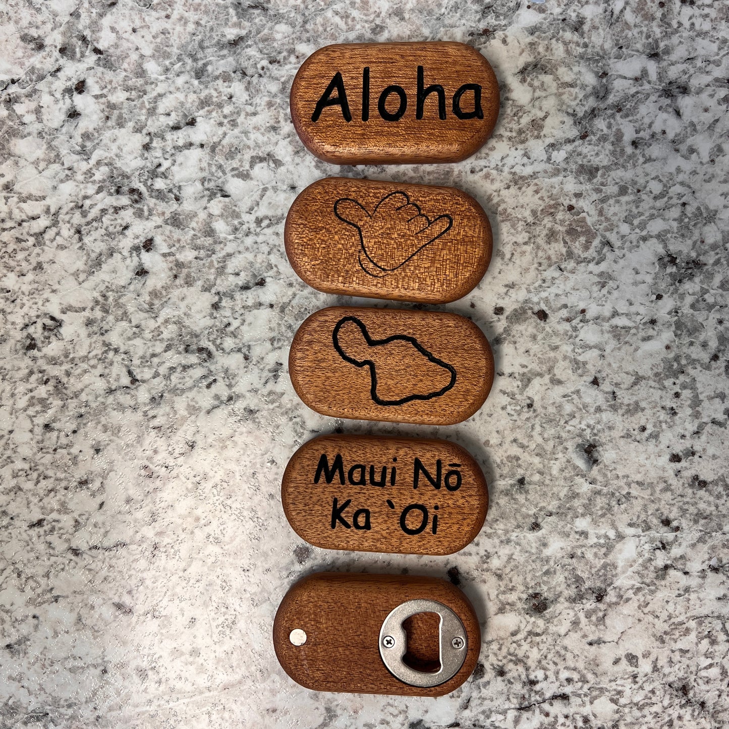 Mahogany Bottle Opener