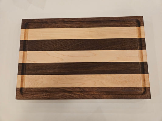 Walnut and Maple Cutting Board