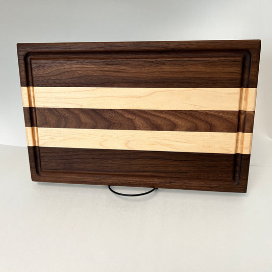 Walnut and  Maple Cutting Board
