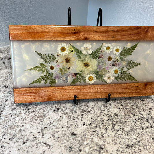 Maui Island Koaiʻa and Dried Flowers Charcuterie Board