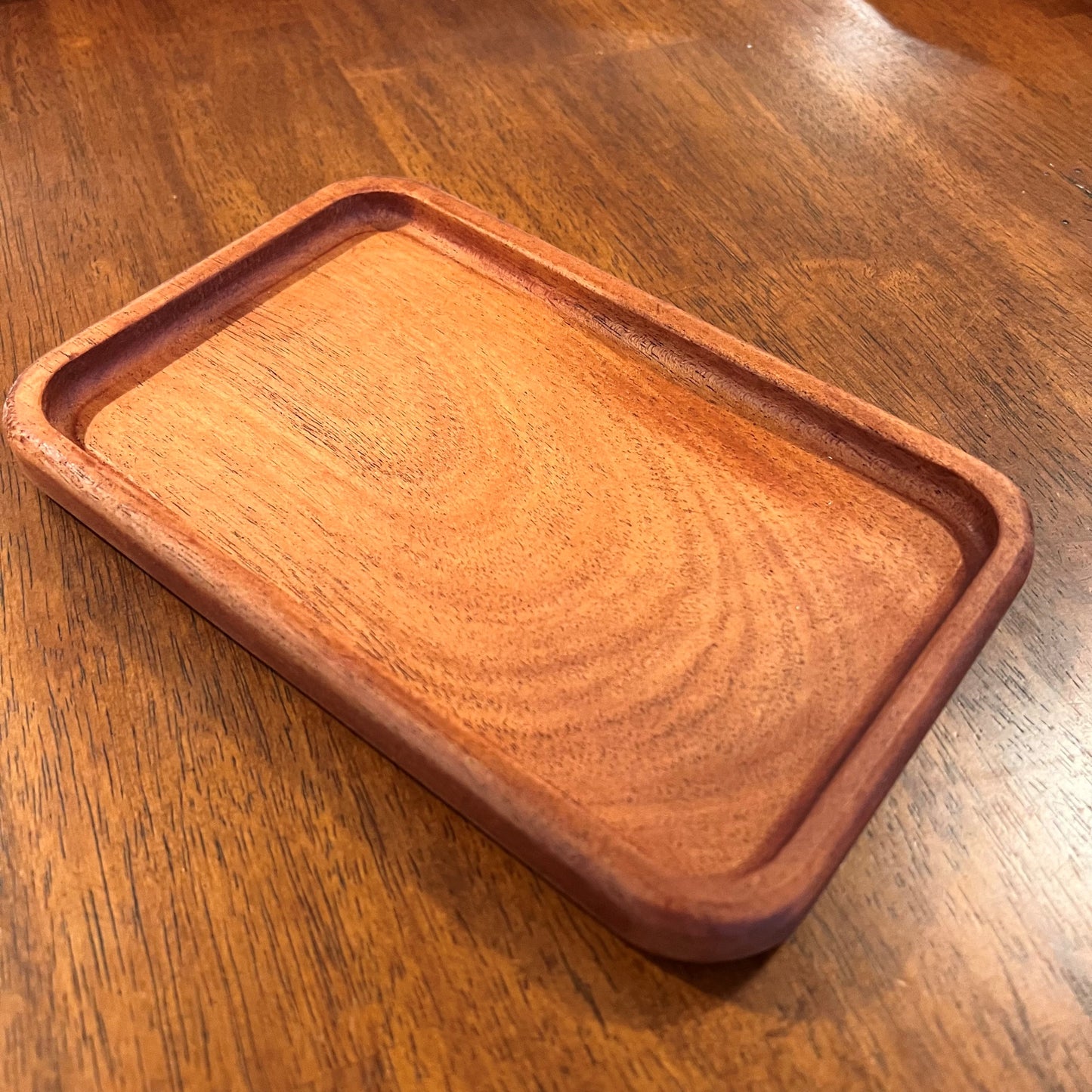 Mahogany Catchall Tray